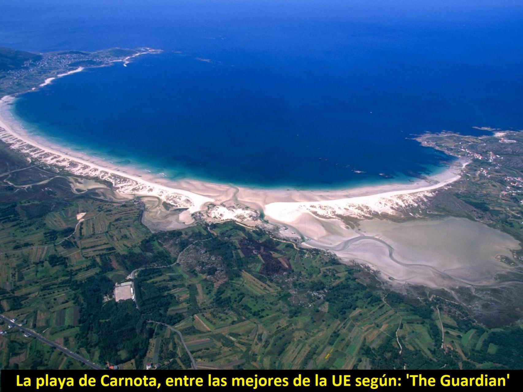 Villa Carnota Playa A 100 Metros Esterno foto