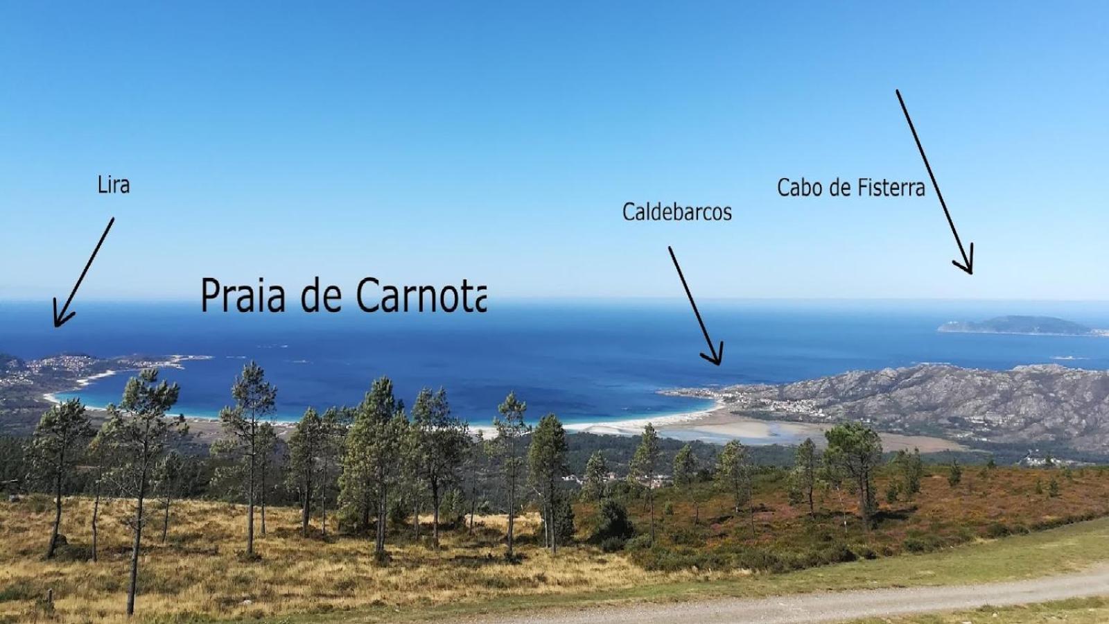 Villa Carnota Playa A 100 Metros Esterno foto